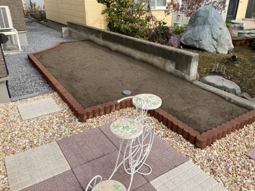 ネオガーデンで囲んだ菜園